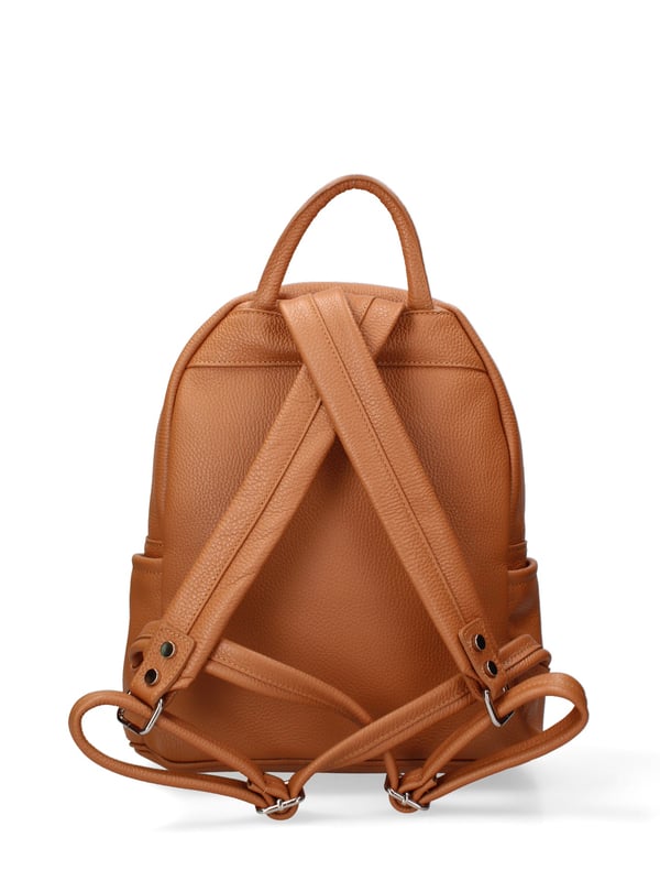 Damenrucksack Made in Italy - Modell Edera Chic - 100% Leder - 31.0 x 34.0 x 15.0 cm