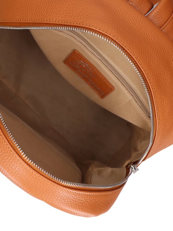 Damenrucksack Made in Italy - Modell Edera Chic - 100% Leder - 31.0 x 34.0 x 15.0 cm
