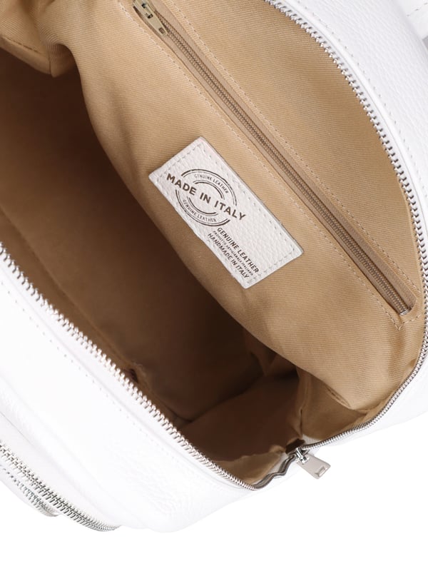 Mochila de mujer Hecho en Italia - Modelo Valoria Pro - 100% cuero - 26.0 x 31.0 x 11.0 cm