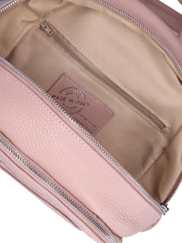 Mochila de mujer Hecho en Italia - Modelo Iride Ultra - 100% piel - 27.0 x 32.0 x 12.0 cm