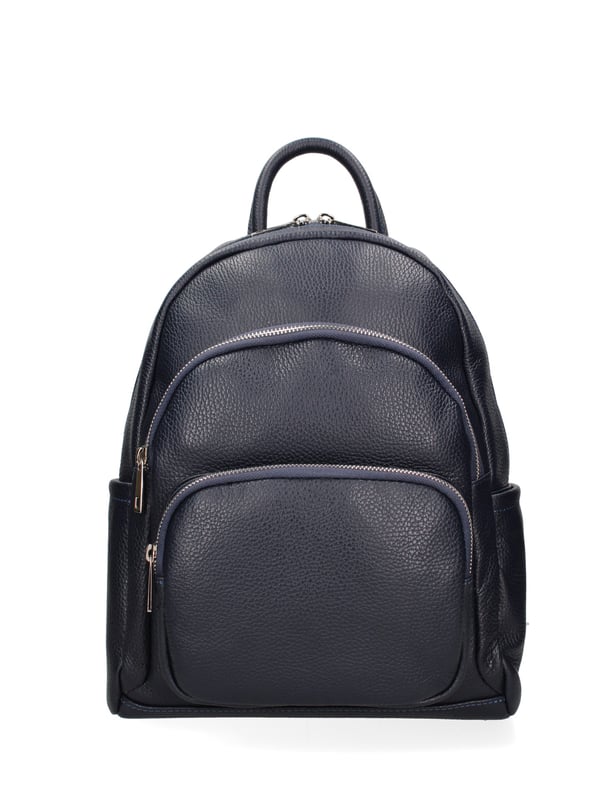 Mochila de mujer Hecho en Italia - Modelo Valoria Pro - 100% cuero - 26.0 x 31.0 x 11.0 cm