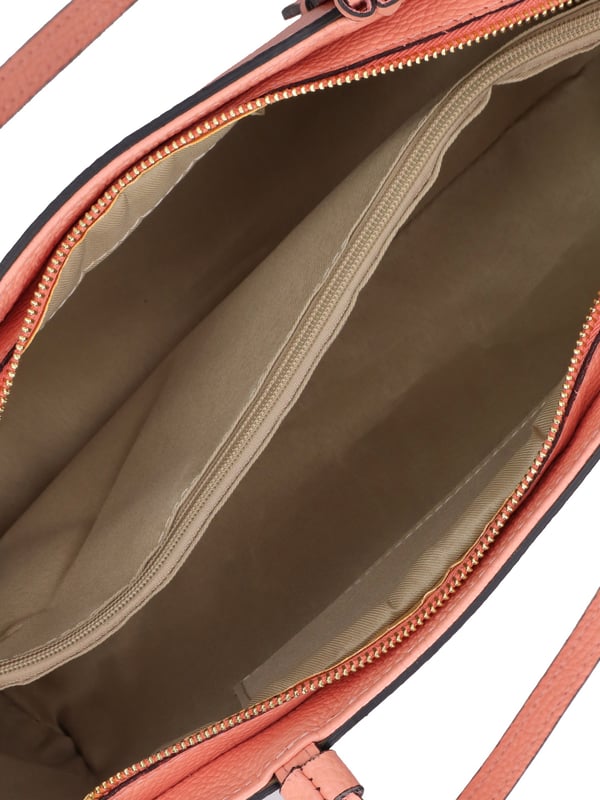 Bolso de mano mujer Hecho en Italia - Modelo Selene Nova - 100% piel - 36.0 x 22.0 x 13.0 cm