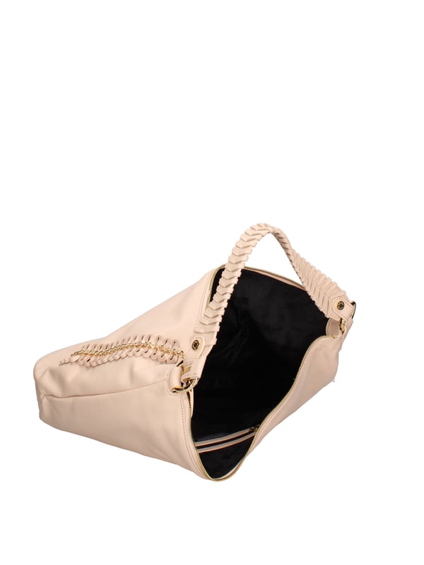 Braccialini Bolso de hombro Mujer Bolso bandolera para mujer. El cierre es con cremallera. Los bolsillos internos son uno con cremallera y otro abierto. Los bolsillos externos están ausentes. Falta la correa para el hombro. El mango es de ecopiel. Hay un compartimento interno. El material exterior es 100% Piel Auténtica. Internamente es 100% Poliéster. Medidas: 37x32x9,5 cm. Producto de moda