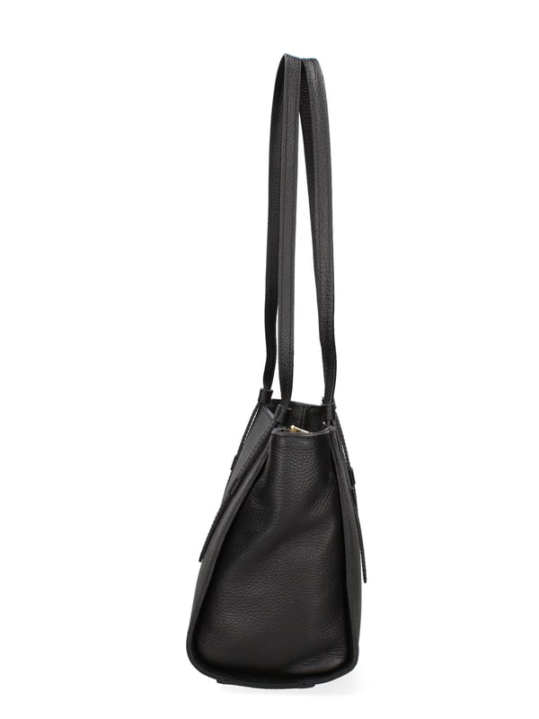 Bolso de mano mujer Hecho en Italia - Modelo Selene Nova - 100% piel - 36.0 x 22.0 x 13.0 cm