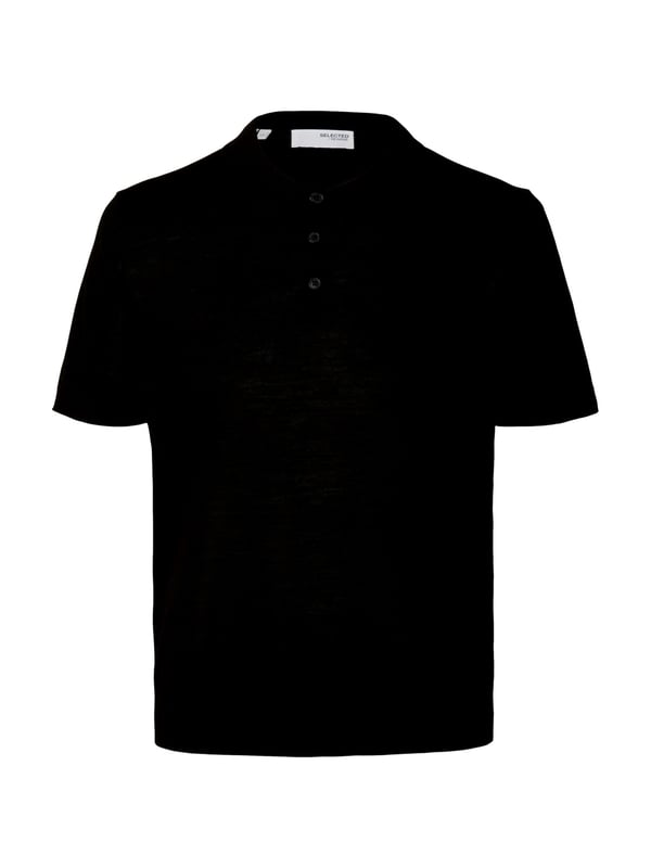 Dieses unifarbene Herren-Shirt von SELECTED HOMME vereint klassischen Stil mit moderner Schlichtheit: Der Polokragen und die kurze Knopfleiste verleihen dem normal geschnittenen Feinstrick-Basic eine gepflegte Note, während die kurzen Ärmel und das reduzierte Design es zu einem vielseitig kombinierbaren Begleiter für jeden Tag machen – ein Shirt, das mit klarer Linie und dezentem Charakter überzeugt.