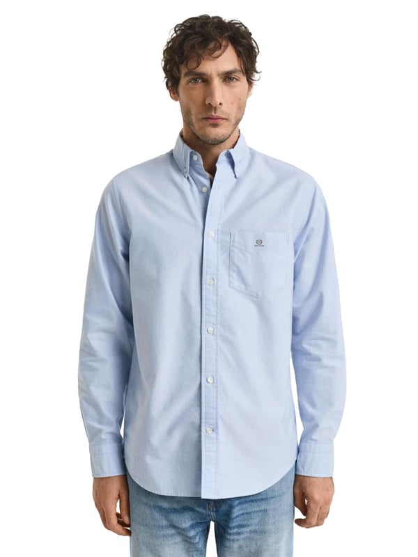 Introducing Enzo Milano Men's Shirts: the epitome of luxury. Impeccably crafted with lightweight, breathable cotton, these Regular Fit shirts feature a sophisticated Button-Down Collar and Long Sleeves for a timeless look. Each shirt is adorned with the Enzo Milano Logo, embroidered on the chest for a touch of exclusivity