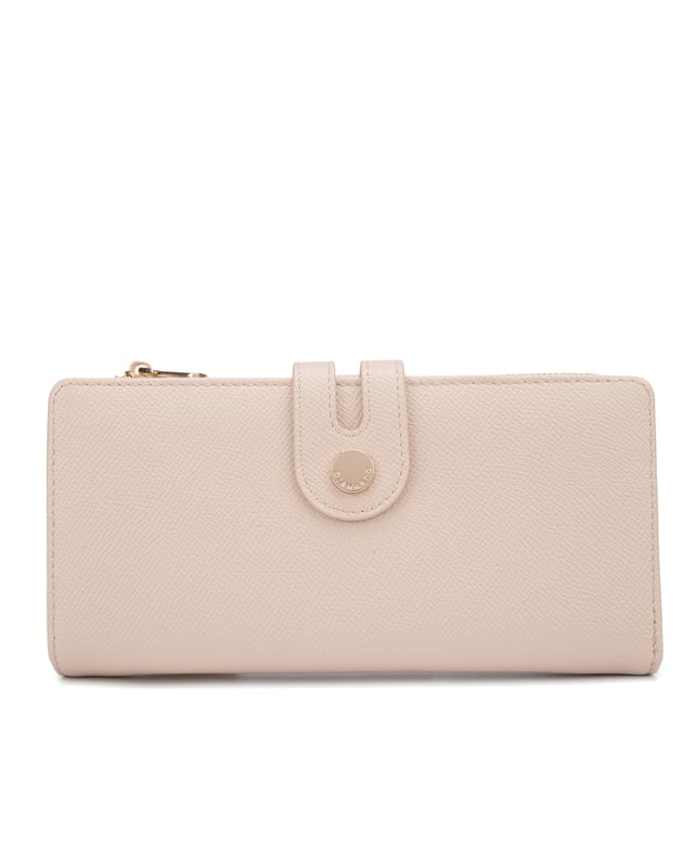 Diana&Co Billetera Mujer Cartera de mujer. El cierre es con botón magnético. Los bolsillos internos son tarjeteros y porta billetes. Los bolsillos externos están ausentes. Falta la correa para el hombro. Falta el mango. Hay un compartimento interno. El material exterior es Cuero Vegano/Pu. Internamente no está forrado. Medidas: 9,5x19x3 cm. Producto de moda
