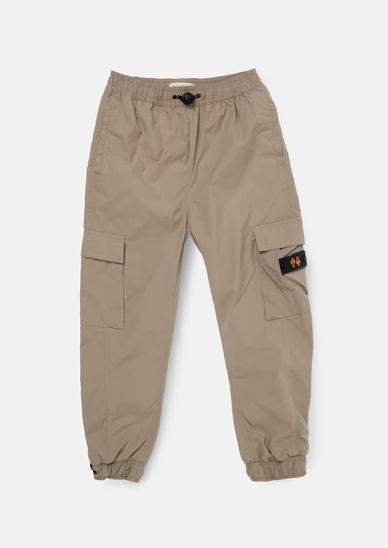 Introducing our new tech cargo jogger. a perfect wardrobe update. Cut to a relaxed fit with pockets at the side and elasticated drawstring waist and cuff. These joggers have you covered for any adventure!.
