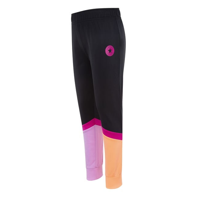 Stand-up collar.Full zip fastening.Ribbed cuffs.Elasticated waistband.Colorblocked design.