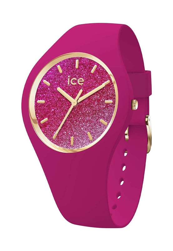 Practical, hardwearing and reliable watches from Ice-Watch. This Ladies ICE Glitter Watch 022575 has all the Ice-Watch traits, a sublime meticulously crafted timepiece for all occasions. And like all watches from us, you can buy with complete confidence knowing we are official Ice-Watch dealers so your Ladies ICE Glitter Watch 022575 will arrive with a full manufacturer backed warranty and all documents.  Dimensions (cm): 11x8x8