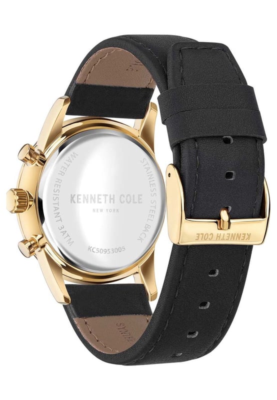 Kenneth Cole KC50953005 Mens Dress Sport Watch Yet again another superb example of what Kenneth Cole is all about, impressive design, functionality and great value for money too. The Mens Dress Sport Watch KC50953005 like all Kenneth Cole watches are durable and long lasting. Of course your new KC50953005 Mens Dress Sport Watch will also arrive with all the official Kenneth Cole warranty documentation for your complete peace of mind. Dimensions (cm): 12x12x12