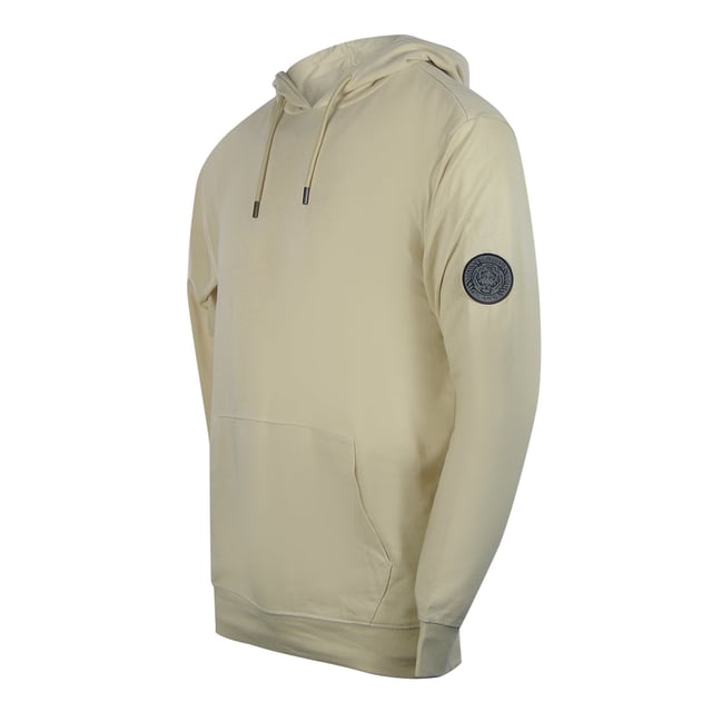 De Cavalli Class Plain Beige Sand Hoodie combineert een tijdloze stijl met uitzonderlijk comfort. Deze herensweater is gemaakt van 100% katoen en voelt zacht en ademend aan, perfect voor dagelijks gebruik. De neutrale beige zandkleur maakt hem een veelzijdige toevoeging aan elke garderobe en is gemakkelijk te combineren met casual of smart-casual outfits. Deze hoodie is gemaakt in Bangladesh met aandacht voor kwaliteit en garandeert duurzaamheid en langdurig comfort. Verrijk je casual look met een item dat klassiek design combineert met hoogwaardige stof voor een moeiteloze stijl en comfort de hele dag door