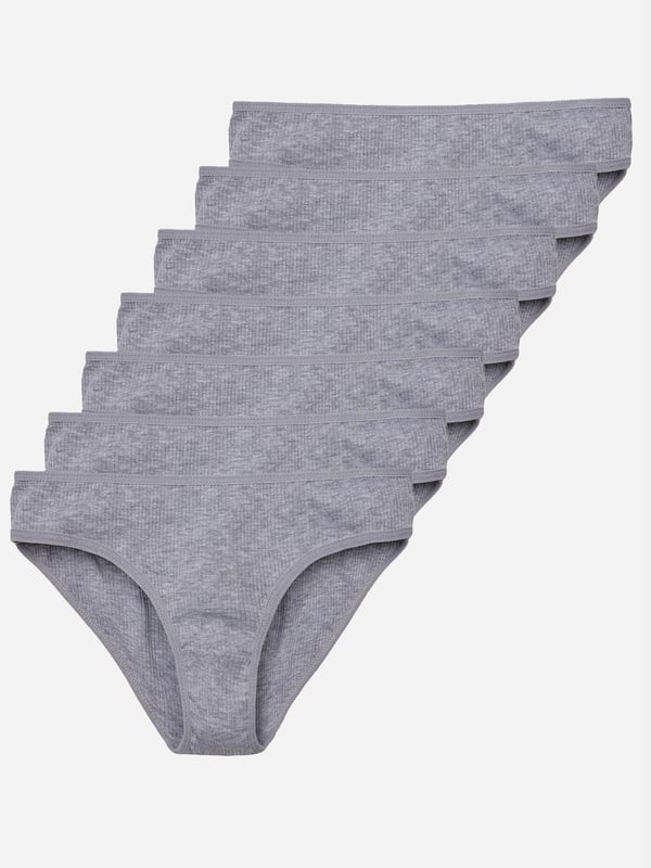 Artikelbeschreibung


	Damen 7er-Pack Slips von Tazzio
	Bequeme Slips &amp; weiches Tragegefühl
	Trendige Ripp-Struktur
	Optimaler Tragekomfort &amp; erstklassiger Sitz
	Elastische Abschlüsse an Taillen- und Beinausschnitten
	Elastisches Baumwollmaterial für einen bequemen Halt
	Set aus verschiedenen Farben
	Hochwertige und softe Qualität


Passform


	
Passform: Sehr eng
	
Schnitt: Figurbetont
	
Leibhöhe: Normal


Material &amp; Pflege


	
Material Oberstoff: 95% Baumwolle, 5% Elasthan
	
Elastizität: Leicht elastisch
	
Pflegehinweise: Maschinenwäsche