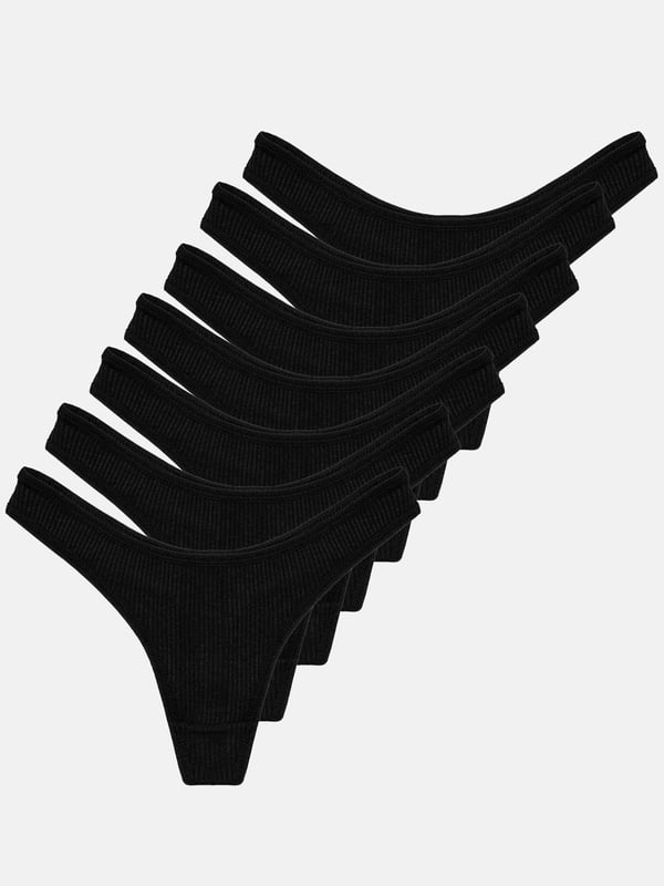 Artikelbeschreibung


	Damen 7er-Pack Slips von Tazzio
	Bequeme Slips &amp; weiches Tragegefühl
	Trendige Ripp-Struktur
	Optimaler Tragekomfort &amp; erstklassiger Sitz
	Elastische Abschlüsse an Taillen- und Beinausschnitten
	Elastisches Baumwollmaterial für einen bequemen Halt
	Set aus verschiedenen Farben
	Hochwertige und softe Qualität


Passform


	
Passform: Sehr eng
	
Schnitt: Figurbetont
	
Leibhöhe: Normal


Material &amp; Pflege


	
Material Oberstoff: 95% Baumwolle, 5% Elasthan
	
Elastizität: Leicht elastisch
	
Pflegehinweise: Maschinenwäsche