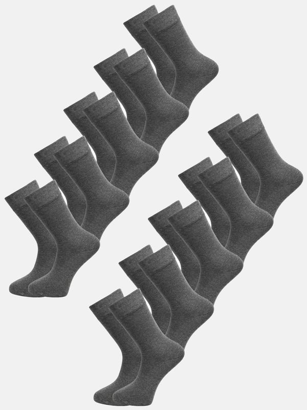 Artikelbeschreibung


	Herren 10er-Pack Socken von Tazzio
	Bequeme Socken
	Perfekt für jeden Alltag
	Optimaler Tragekomfort &amp; erstklassiger Sitz
	Hochwertige und weiche Qualität


Passform


	
Länge: Wadenlang


Material &amp; Pflege


	
Material Oberstoff: 80% Baumwolle, 18% Polyester, 2% Elasthan
	
Materialkonstruktion: Strick
	
Pflegehinweise: Maschinenwäsche