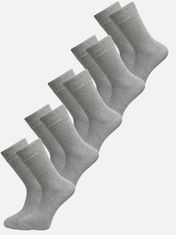 Artikelbeschreibung


	Herren 10er-Pack Socken von Tazzio
	Bequeme Socken
	Perfekt für jeden Alltag
	Optimaler Tragekomfort &amp; erstklassiger Sitz
	Hochwertige und weiche Qualität


Passform


	
Länge: Wadenlang


Material &amp; Pflege


	
Material Oberstoff: 80% Baumwolle, 18% Polyester, 2% Elasthan
	
Materialkonstruktion: Strick
	
Pflegehinweise: Maschinenwäsche
