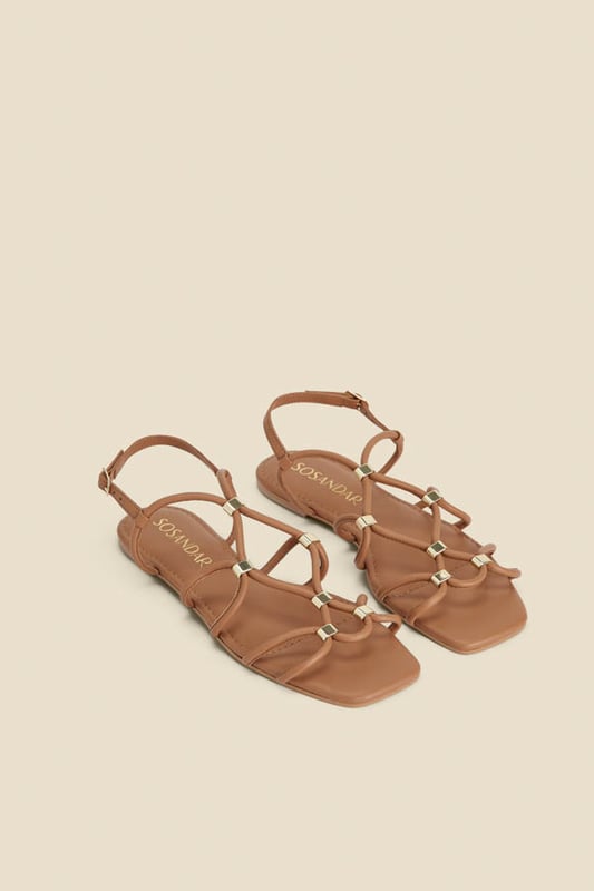 Found: the perfect summer sandal
Chic strappy style
Luxe gold details you can adjust for the perfect fit
Timeless tan goes with everything
Elevate denim shorts and a vest top
Slip on with summer dresses