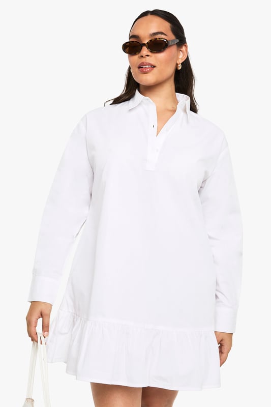 boohoo PlusYou&rsquo;ll find full on fashion for the fuller figure with the boohoo Plus range. Delivering directional designs for UK sizes 16 to 24, this ultra-flattering collection combines perfectly proportioned fits with statement styles so that you can stay on top of this season&rsquo;s trends.