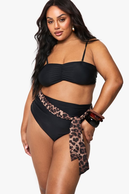 Plus Tummy Control Bikini Bottoms boohoo PlusYou’ll find full on fashion for the fuller figure with the boohoo Plus range. Delivering directional designs for UK sizes 16 to 24, this ultra-flattering collection combines perfectly proportioned fits with statement styles so that you can stay on top of this season’s trends.
