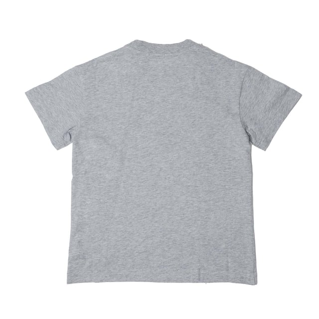 Juniors Palm Angels Bear T- Shirt in grey.- Ribbed crewneck.- Short sleeves.- Palm Angels logo printed in printed at front.- Bear graphic printed at front. - Curved at back.- 100% Cotton.- Ref: PBAA0010010860
