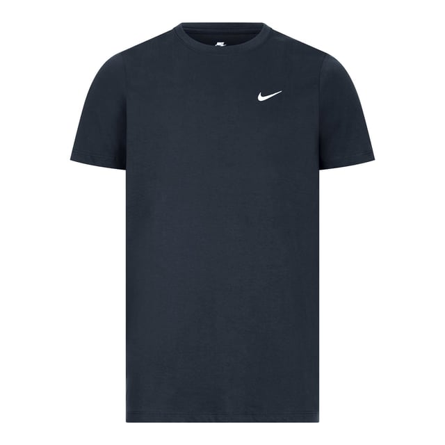 3 Pack Nike Crew Neck T-Shirt With Embroidered Swoosh in Navy Details Soft and stretchable rich cotton fabric Ribbed crew neck and short sleeves Interior taping to neck for durability Embroidered Nike swoosh logo branding 3 Pack