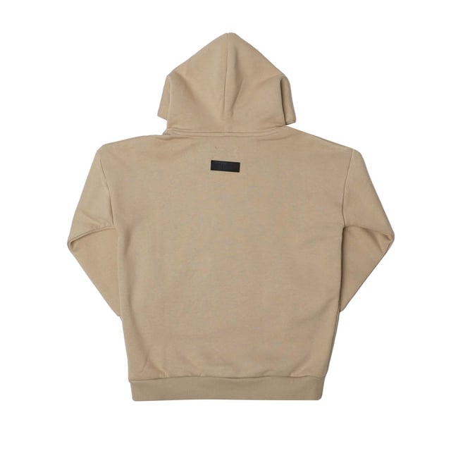 Juniors Black Essentials Tech Fleece OTH Hoodie in camel.- Slouchy hood.- Drop shoulders.- Ribbed cuffs and hem.- Logo on the front.- Regular fit.- 70% Cotton  30% Polyester.- Ref: BEKIDS056CA