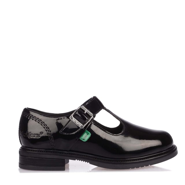 Deze schoolschoenen hebben een leren bovenkant, suède voering en slipvaste TPR-zool met gespsluiting. Ontworpen voor comfort en duurzaamheid voor dagelijks gebruik