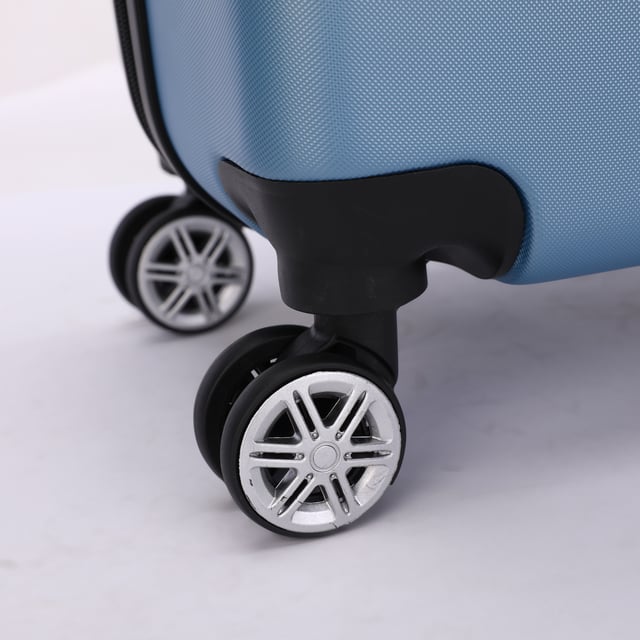 Hardshell Blue Navy Cabinekofferset Robuuste ABS Lichtgewicht Bagage Vakantietas Upgrade je reisuitrusting met onze Hardshell Cabin Suitcase, ontworpen om duurzaamheid, stijl en functionaliteit te combineren. Of het nu gaat om zakenreizen of vakantieavonturen, deze lichtgewicht koffer biedt superieure prestaties met een strakke en moderne look.
Kenmerken:
Stevige ABS-constructie: Lichtgewicht maar duurzaam, biedt uitstekende bescherming voor je spullen.
8 Soepele dubbele wielen: Moeiteloze 360° wendbaarheid voor stressvrij reizen door luchthavens en drukke straten.
Veilig cijferslot: Ingebouwd 3-cijferig slot voor extra veiligheid en gemoedsrust.
Telescopische handgreep: Ergonomisch ontworpen voor comfortabel gebruik.
Volledig gevoerde binnenkant: Uitgerust met elastische spanbanden, een scheidingswand met rits en een gaasvak om je spullen georganiseerd te houden.
Beschikbare maten en specificaties:
Cabin:
Afmetingen: 36 x 22 x 56 cm
Gewicht: 2,60 kg
Inhoud: 43 l
Medium:
Afmetingen: 42 x 25 x 66 cm
Gewicht: 3,40 kg
Inhoud: 64 l
Groot:
Afmetingen: 48 x 28 x 75 cm
Gewicht: 4,20 kg
Inhoud: 98 l
Het tijdloze ontwerp staat garant voor elegantie en zorgt ervoor dat uw bagage gemakkelijk te herkennen is. Of u nu licht reist met de handbagage of inpakt voor een lange reis met de medium en large opties, deze koffers zijn afgestemd op al uw reisbehoeften.
Let op: Deze koffers worden los verkocht, niet als set. Selecteer daarom uw gewenste maat bij het bestellen.