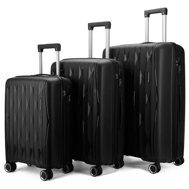 Reis in tijdloze stijl met onze Hard Shell Classic koffer, ontworpen voor zowel functionaliteit als elegantie. Gemaakt van hoogwaardige materialen, is deze koffer ontworpen om te voldoen aan de behoeften van frequente reizigers en combineert robuuste eigenschappen met een strakke afwerking.

Kenmerken:
Duurzame polypropyleen constructie: Lichtgewicht en veerkrachtig, biedt superieure bescherming voor uw bezittingen.
Veilig TSA-goedgekeurd slot: Zorgt ervoor dat uw bagage geschikt is voor reizen en uw spullen veilig zijn tijdens het transport.
4x soepele dubbele wielen: Biedt moeiteloze 360° mobiliteit voor soepel navigeren op luchthavens en in drukke gebieden.
Ergonomische telescopische handgreep: Ontworpen voor een comfortabele en stevige grip tijdens gebruik.
Doordacht interieurontwerp: Inclusief spanbanden, een ritsverdeler en compartimenten om uw spullen netjes georganiseerd te houden.
Beschikbare maten en specificaties:
Koffer:
Afmetingen: 37 x 20,5 x 55 cm
Gewicht: 2,55 kg
Inhoud: 40 l
Medium:
Afmetingen: 44 x 25,5 x 64,5 cm
Gewicht: 3,30 kg
Inhoud: 62 l
Groot:
Afmetingen: 50 x 30 x 74 cm
Gewicht: 4,20 kg
Inhoud: 98 l
Deze klassieke koffer is perfect voor elke gelegenheid, of u nu op zakenreis gaat, een weekendje weg gaat of een lange vakantie hebt. Dankzij de robuuste constructie, soepele wendbaarheid en het veilige sluitsysteem kunt u met vertrouwen en gemak reizen.

Let op: Deze koffers worden los verkocht, niet als set. Selecteer daarom uw gewenste maat bij het bestellen.