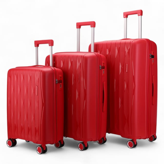 Reis in tijdloze stijl met onze Hard Shell Classic koffer, ontworpen voor zowel functionaliteit als elegantie. Gemaakt van hoogwaardige materialen, is deze koffer ontworpen om te voldoen aan de behoeften van frequente reizigers en combineert robuuste eigenschappen met een strakke afwerking.

Kenmerken:
Duurzame polypropyleen constructie: Lichtgewicht en veerkrachtig, biedt superieure bescherming voor uw bezittingen.
Veilig TSA-goedgekeurd slot: Zorgt ervoor dat uw bagage geschikt is voor reizen en uw spullen veilig zijn tijdens het transport.
4x soepele dubbele wielen: Biedt moeiteloze 360° mobiliteit voor soepel navigeren op luchthavens en in drukke gebieden.
Ergonomische telescopische handgreep: Ontworpen voor een comfortabele en stevige grip tijdens gebruik.
Doordacht interieurontwerp: Inclusief spanbanden, een ritsverdeler en compartimenten om uw spullen netjes georganiseerd te houden.
Beschikbare maten en specificaties:
Koffer:
Afmetingen: 37 x 20,5 x 55 cm
Gewicht: 2,55 kg
Inhoud: 40 l
Medium:
Afmetingen: 44 x 25,5 x 64,5 cm
Gewicht: 3,30 kg
Inhoud: 62 l
Groot:
Afmetingen: 50 x 30 x 74 cm
Gewicht: 4,20 kg
Inhoud: 98 l
Deze klassieke koffer is perfect voor elke gelegenheid, of u nu op zakenreis gaat, een weekendje weg gaat of een lange vakantie hebt. Dankzij de robuuste constructie, soepele wendbaarheid en het veilige sluitsysteem kunt u met vertrouwen en gemak reizen.

Let op: Deze koffers worden los verkocht, niet als set. Selecteer daarom uw gewenste maat bij het bestellen.