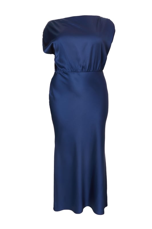 - Satin finish - Drop shoulder - Ruched sleeves - Model height: 5'7" - Model wears uk 18 / us 14 / eur 46 - Always check the wash care label - Cool hand wash with mild detergent