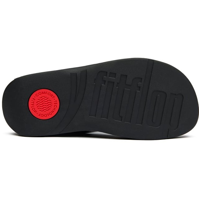 Sandalias Fitflop Lulu Cristal Pluma Estas no son tus sandalias promedio. La Lulu Crystal Feather eleva la comodidad casual con detalles de cristal que brillan y capturan la luz maravillosamente. Construidas sobre la suela micro wobbleboard característica de FitFlop, ofrecen soporte ergonómico mientras que el tacón de 4 cm añade un sutil aumento de altura. Las elegantes correas sintéticas negras ofrecen durabilidad y estilo que se adaptan sin esfuerzo desde la piscina hasta paseos nocturnos.