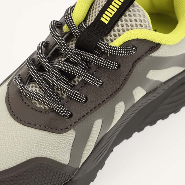 Introducing the Excursion - the perfect pair of shoes for young adventurers. The upper focuses on durability with a layered toecap reinforced mesh and CPU PUMA formstrip. The bottom is designed to withstand whatever a day may hold with excellent traction and a full rubber outsole. From class to recess the Excursion is purposefully constructed for all-day comfort.