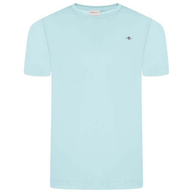 Featuring a small-scale shield graphic embroidered at the chest. this T-shirt is crafted from cotton with a fine rib at the neckline for ultimate comfort