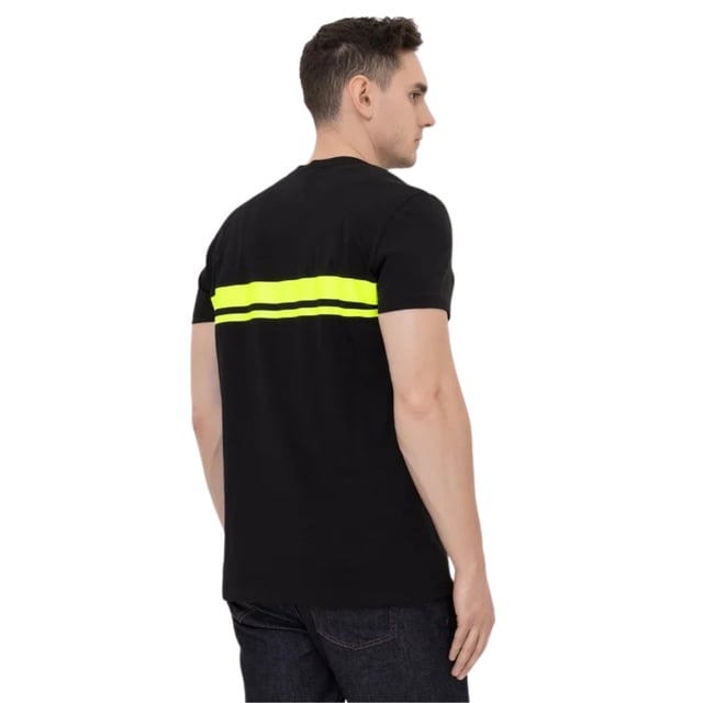 Elevate your wardrobe with the Balmain Neon Logo Black T-Shirt, a striking blend of luxury and comfort. Crafted in Portugal from 100% premium cotton, this black tee offers a soft, breathable feel perfect for all-day wear. The bold neon Balmain logo adds a modern, eye-catching touch that sets you apart in any crowd. Designed for men who appreciate high-quality fashion, this T-shirt pairs effortlessly with casual or smart outfits, making it a versatile staple. Experience the perfect combination of style and comfort with this standout piece from Balmain