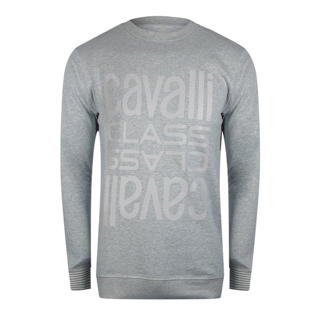 Verrijk je casual garderobe met de Cavalli Class Multi Logo Grey Sweatshirt. Deze herensweater is gemaakt van 100% premium katoen en biedt uitzonderlijk comfort en ademend vermogen. Het stijlvolle ronde halsontwerp en subtiele multi-logodetails zorgen voor een moderne, verfijnde look, perfect voor dagelijks gebruik. Deze grijze sweatshirt is gemaakt in Bangladesh met aandacht voor kwaliteit en combineert duurzaamheid met een strakke esthetiek, waardoor het een ideale keuze is voor wie waarde hecht aan zowel stijl als comfort. Of je hem nu als laagje draagt of alleen, het is een veelzijdig kledingstuk dat je outfit moeiteloos verbetert