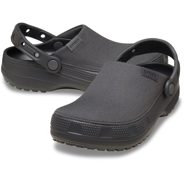 A new iteration of your favourite clog containing all of the iconic Crocs DNA with the new addition of a soft textile upper. Meanwhile the classic Croslite construction keeps them light and easy to wear.