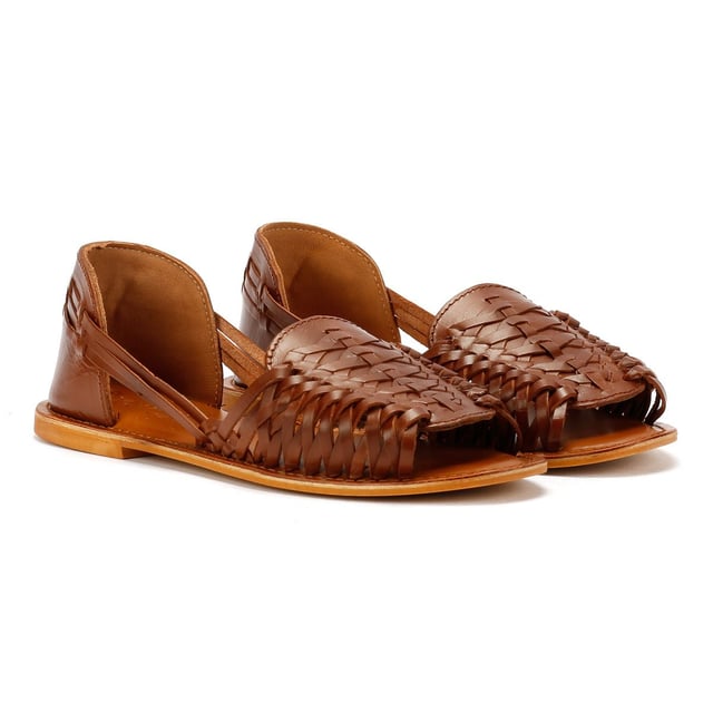Step into timeless style with these women's huarache sandals. Featuring a genuine leather upper with a classic handwoven design, these sandals offer breathable comfort and easy slip-on. Perfect for warm-weather wear, ideal for casual outings, vacations, or everyday summer style.