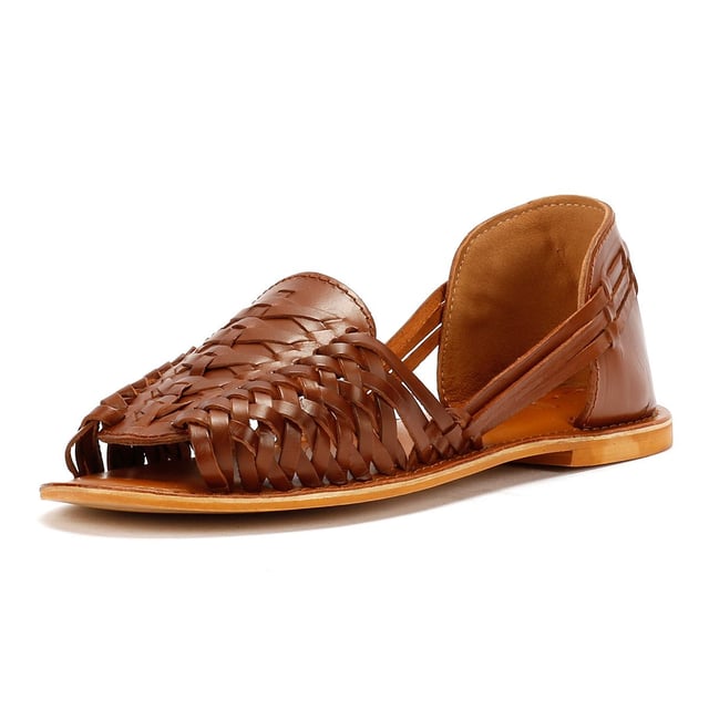 Step into timeless style with these women's huarache sandals. Featuring a genuine leather upper with a classic handwoven design, these sandals offer breathable comfort and easy slip-on. Perfect for warm-weather wear, ideal for casual outings, vacations, or everyday summer style.
