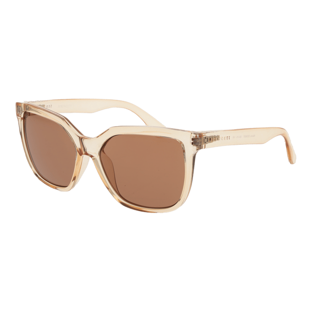 Serengeti Sonnenbrille SS536001 Wakota Geschlecht: Damen
Hauptfarbe: Beige
Rahmenfarbe: Beige
Rahmenmaterial: Eco Nylon
Glasfarbe: Braun
Glasmaterial: Kunststoff
Filterkategorie: 2
Glaseffekt: Blaufilter
Schutz: 100% UVA & UVB
Größe: 56-16-140
Glasbreite: 56
Glashöhe: 45
Stegbreite: 16
Brillenbreite: 140
Bügellänge: 140
Stil: Rechteck
Rahmenstil: Vollrand
Federscharnier: Ja
Besonderheiten: Kein Extra
Lieferumfang: Original-Etui
Country: Italy