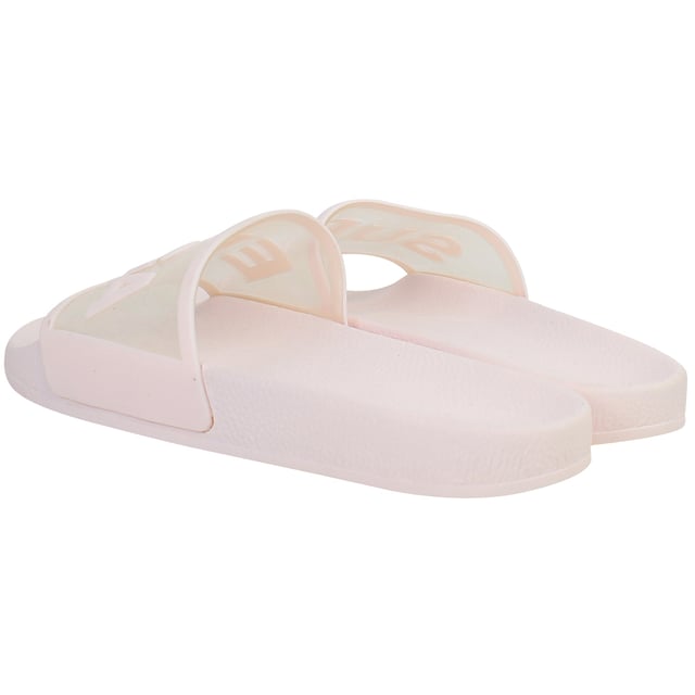 Slide into summer with minimalist edge in the Superga Clear Identity Women’s Sliders. With a translucent strap and bold branding, these lightweight slides deliver a clean, contemporary look that’s perfect for poolside lounging, casual strolls, or sunny street style.
Key Features
Transparent Wide Strap

Fashion-forward clear upper featuring oversized Superga branding for a bold, modern aesthetic.

Contoured Footbed

Moulded for ergonomic comfort and all-day wear—perfect for warm weather and off-duty style.

Slip-On Design

Easy to wear with no-fuss convenience, ideal for travel, beach days, or relaxed weekends.

Lightweight EVA Construction

Offers cushioned comfort while keeping the slides ultra-light and water-friendly.

Durable Outsole

Provides reliable grip and traction on wet and dry surfaces.

Minimalist Style

Combines fashion and function with a sleek profile and monochrome base.

Superga Branding

Clear strap features oversized printed logo, making a strong brand statement.

Whether you're heading to the beach or dressing down for the day, the Superga Clear Identity Women’s Sliders offer trend-forward comfort and bold simplicity that make them a must-have for modern summer style.