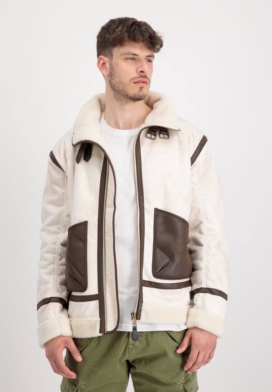 Esta es la chaqueta de invierno B-3 Arctic de Alpha Industries para hombre. Esta chaqueta práctica y funcional cuenta con ajuste de anchura, tiras y trabillas en contraste, así como una etiqueta de lazo tejida. Una chaqueta con el estilo de las famosas chaquetas de aviador de cuero.
