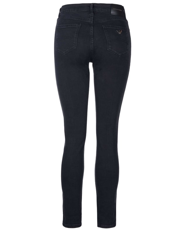 90% Katoen, 8% Polyester, 2% Elastaan; Emporio Armani jeans; Model: 6H2J54 2D9ZZ 0005; Hoogwaardig vervaardigd; Klassiek '5-pocket' stijl; Ceintuurlussen; Sluiting: Knop, rits; Twee ritsen aan de voorkant van de tailleband tot de zoom; Emporio Armani Logo-details