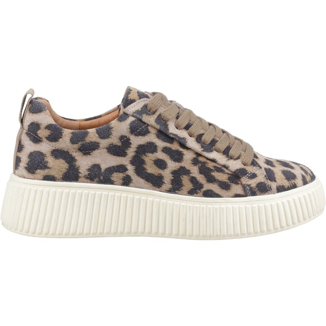 Chunky on trend sole for a bold look, featuring a soft suede upper and memory foam insole, this versatile style looks great with any outfit