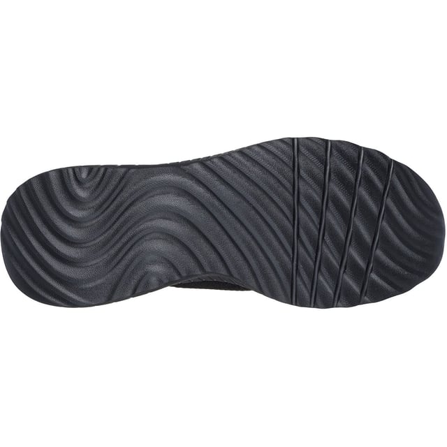 Step into athletic style and comfort wearing the BOBS Sport Squad Chaos Current Muse. Designed with our Exclusive Heel Pillow, this fashion style features an engineered knit upper with stretch laces and a cushioned Skechers Memory Foam insole