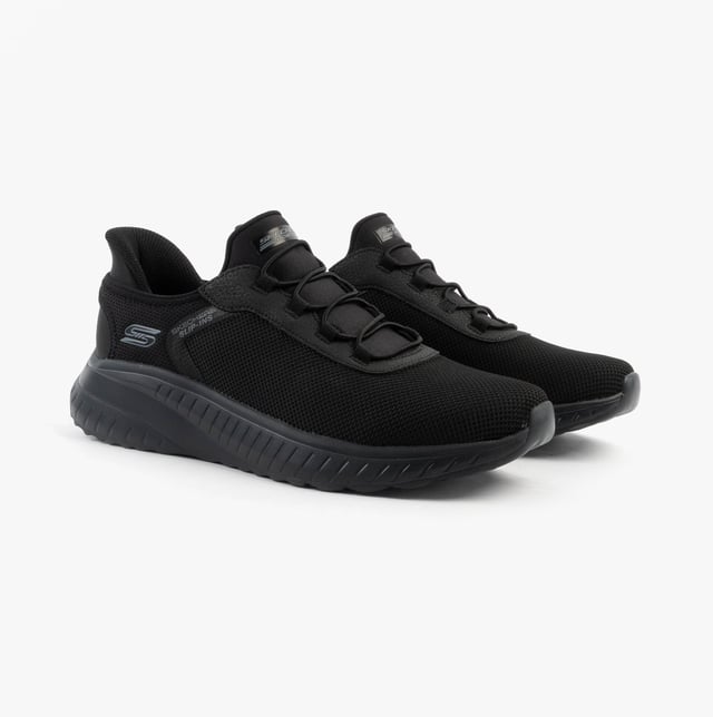 These men's fitness trainers feature a mesh upper, rubber sole, and memory foam for comfort. Designed for casual wear with a low-top, lace-up style and vegan, machine-washable construction