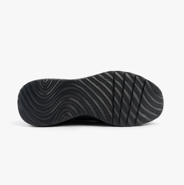 These men's fitness trainers feature a mesh upper, rubber sole, and memory foam for comfort. Designed for casual wear with a low-top, lace-up style and vegan, machine-washable construction