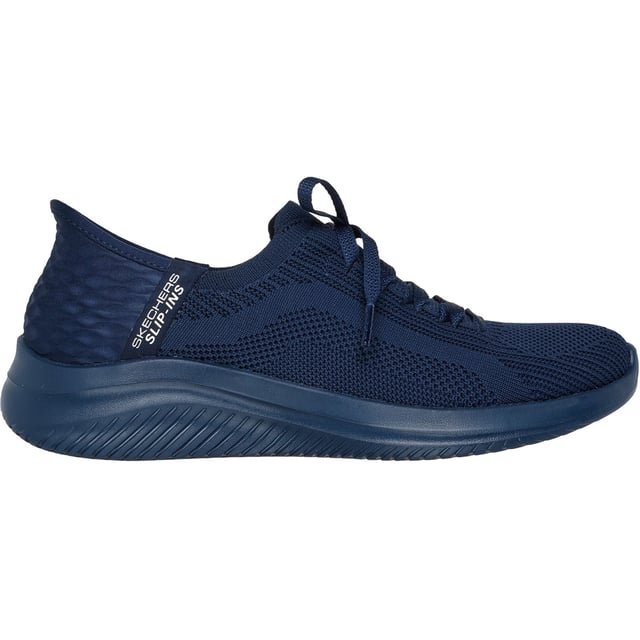 Pick up the pace with increased ease-of-wear and comfort wearing Ultra Flex 3.0 Pure Colour Trainers. Designed with our exclusive Heel Pillow, with a mesh stretch fit upper and a cushioned Skechers Air-Cooled Memory Foam comfort insole.