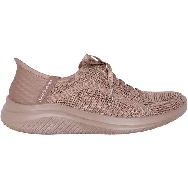 Pick up the pace with increased ease-of-wear and comfort wearing Ultra Flex 3.0 Pure Colour Trainers. Designed with our exclusive Heel Pillow, with a mesh stretch fit upper and a cushioned Skechers Air-Cooled Memory Foam comfort insole.