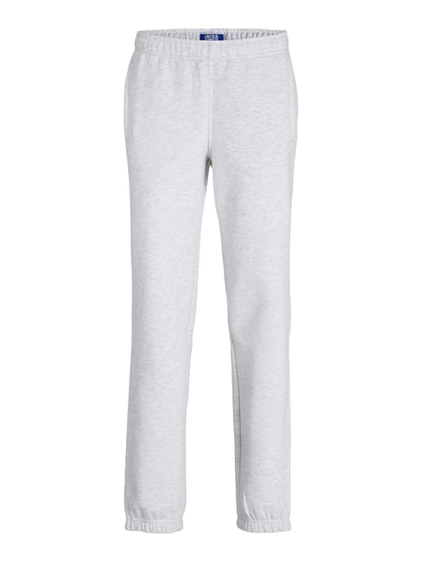 Voor alle jongens die van casual en comfortabel houden: de Jack & Jones junior joggingbroek is de perfecte keuze voor vrije tijd en spel. Met zijn losse pasvorm, lage taille en wijde pijpen biedt hij maximale bewegingsvrijheid. De elastische tailleband met intern elastisch trekkoord zorgt voor een perfecte pasvorm, terwijl zijzakken en een kleine achterzak praktische opbergruimte bieden. Gemaakt van ongeborstelde sweatstof, maken ze indruk met hun robuuste comfort en casual look - ideaal voor actieve kinderen die plezier willen maken.